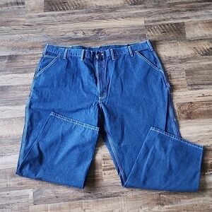 New with stickers Carhartt Work Dungaree Jeans Sz 50x30